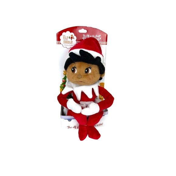 The Elf on the Shelf Plushee Pals Brown Eyes Boy‎ New - Picture 1 of 7